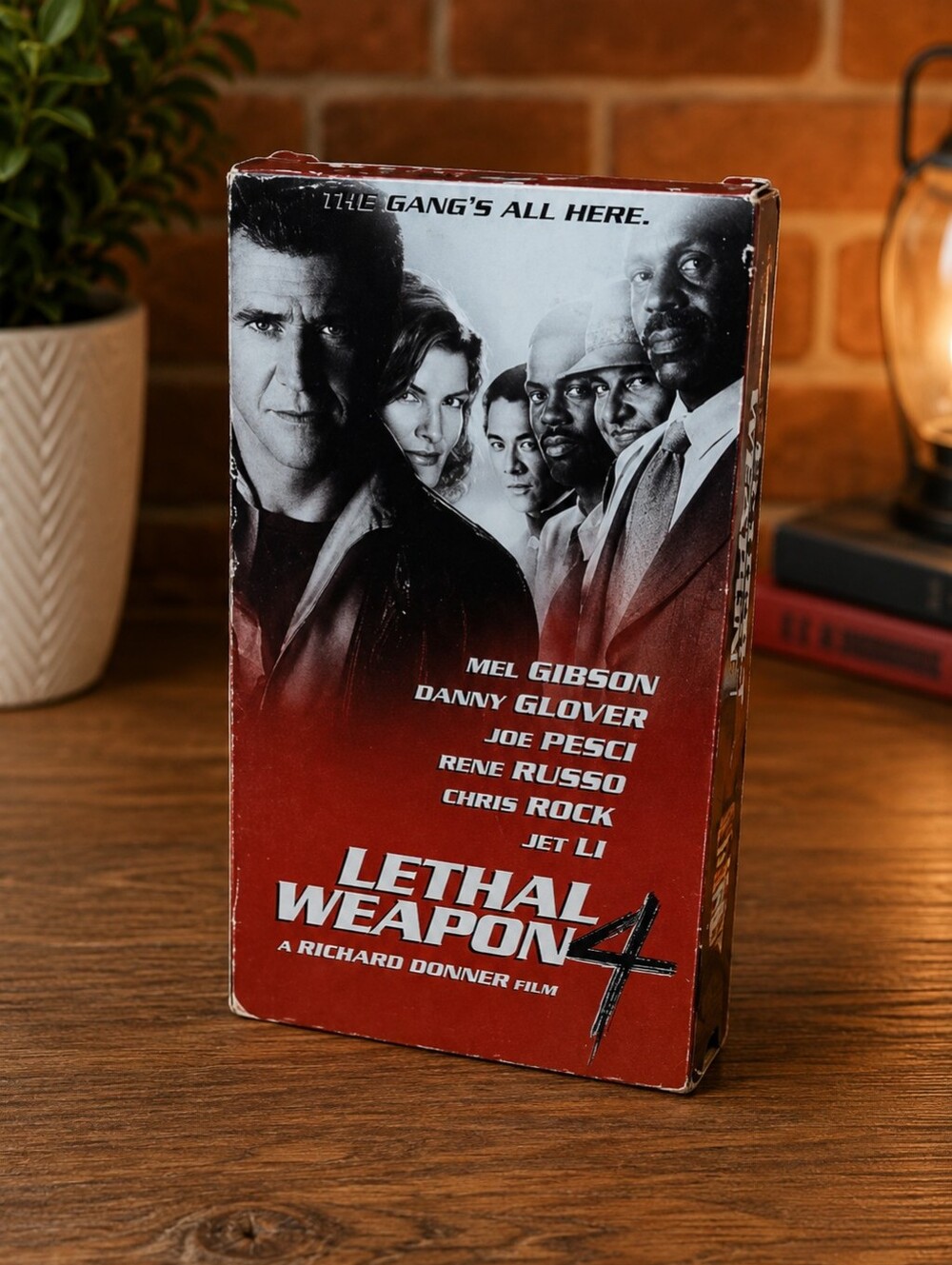 Lethal Weapon 4 VHS tape – Action/Comedy (1998)